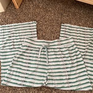 Womens loose pajama pant in ferry boat, modal fabric